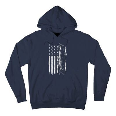 Catfish American Flag Patriotic Catfishing Fishing Gift Tall Hoodie