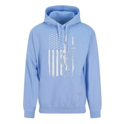 Catfish American Flag Patriotic Catfishing Fishing Gift Unisex Surf Hoodie