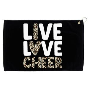 Cheerleading Art For Cheer Squad Cheerleader Grommeted Golf Towel