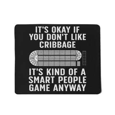 Cribbage Art For Women Cribbage Board Cribbage Player Mousepad