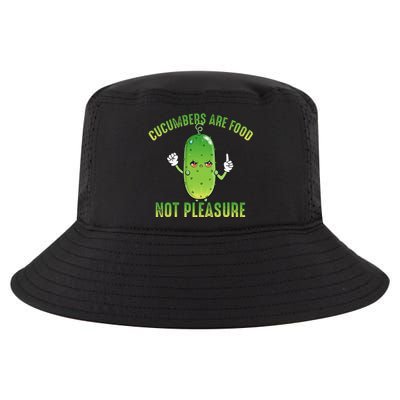 Cucumbers Are Food Not Pleasure Cool Comfort Performance Bucket Hat