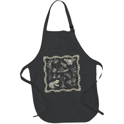 Cottagecore Aesthetic Frog And Mushroom Goblincore Apron