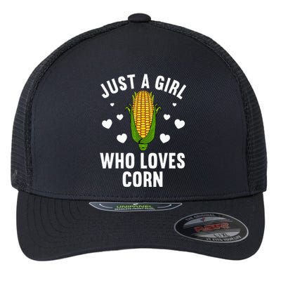 Corn Art For Kernel Corn Cob Lovers Flexfit Unipanel Trucker Cap