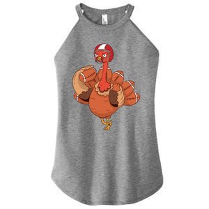 Cool American Football Turkey Gift Women's Perfect Tri Rocker Tank