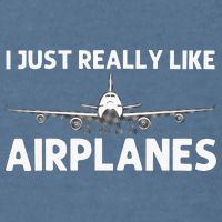 Cool Airplane For Aviation Plane Airplane Pilot Garment-Dyed Sweatshirt