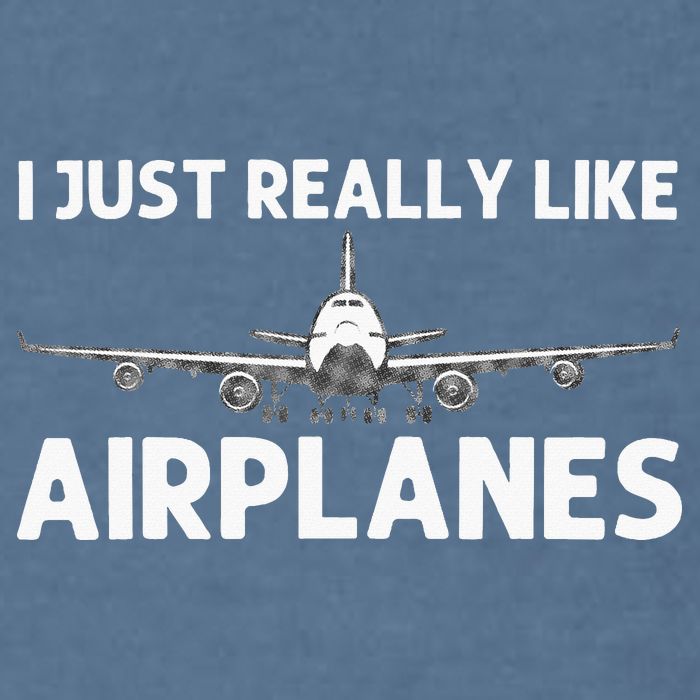 Cool Airplane For Aviation Plane Airplane Pilot Garment-Dyed Sweatshirt