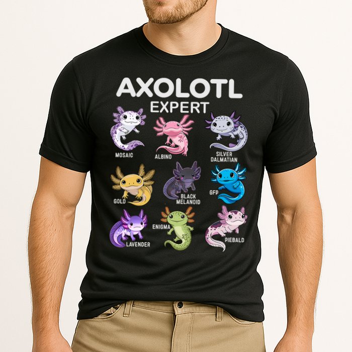 Cute Axolotl For & Or  - Axolotl Performance Shirt