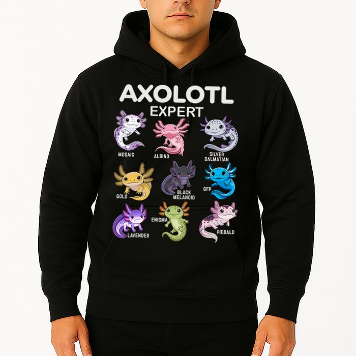 Cute Axolotl For & Or  - Axolotl Hoodie
