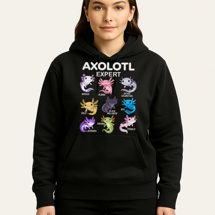 Cute Axolotl For & Or  - Axolotl Hoodie