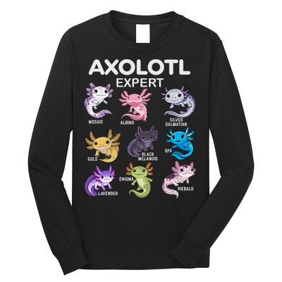Cute Axolotl For & Or  - Axolotl Long Sleeve Shirt