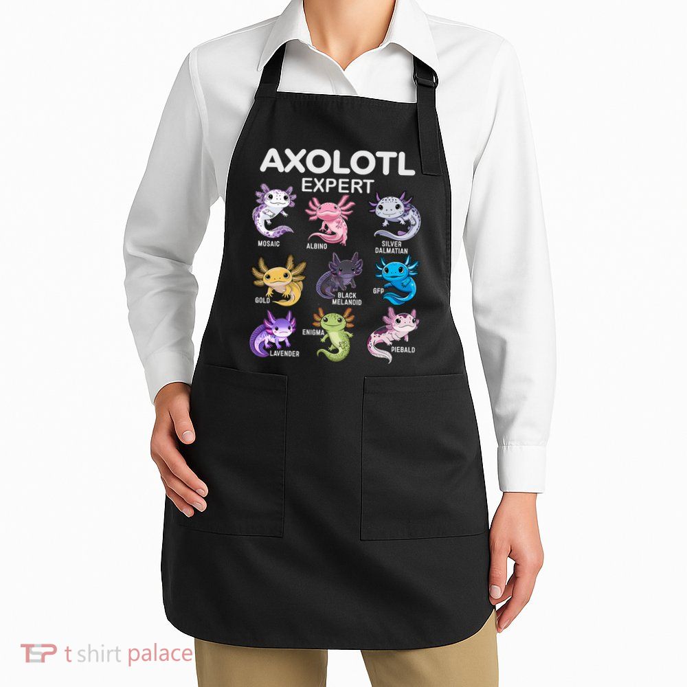 Cute Axolotl For & Or  - Axolotl Apron