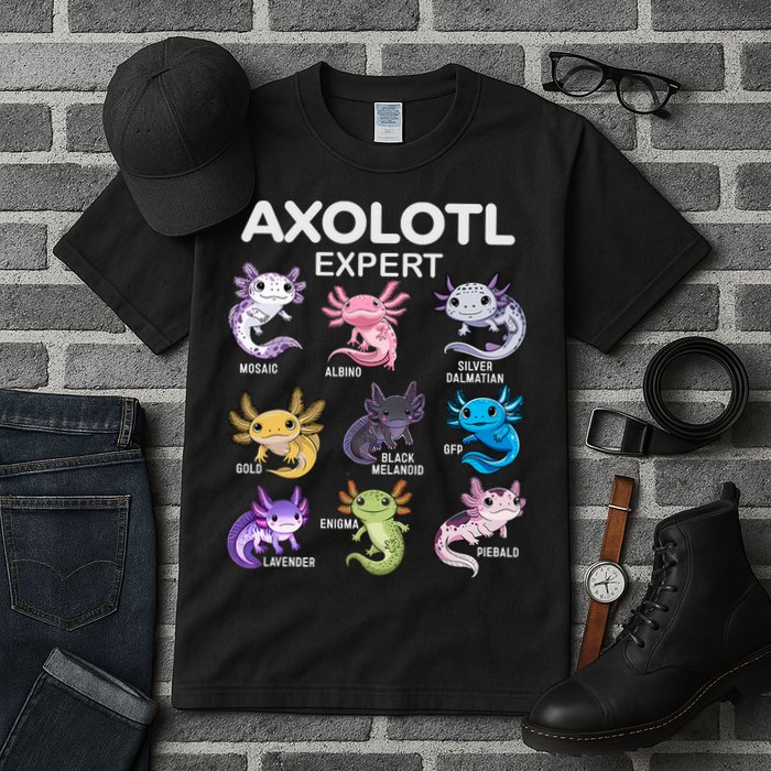 Cute Axolotl For & Or  - Axolotl Tall T-Shirt