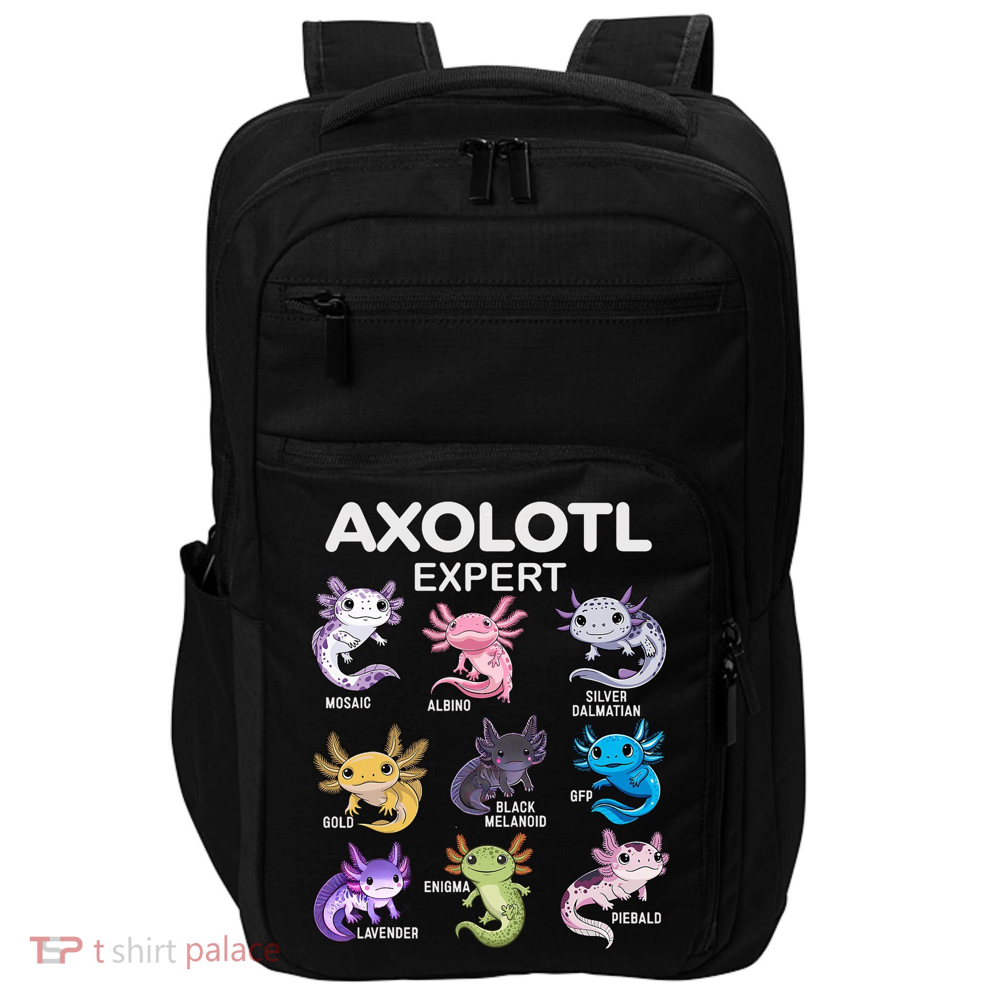 Cute Axolotl For & Or  - Axolotl Impact Tech Backpack