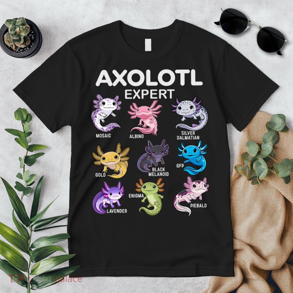 Cute Axolotl For & Or  - Axolotl Premium T-Shirt