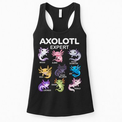 Cute Axolotl For & Or  - Axolotl Womens Tank Top