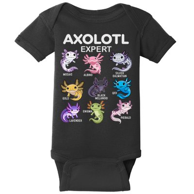 Cute Axolotl For & Or  - Axolotl Baby Bodysuit