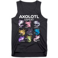 Cute Axolotl For & Or  - Axolotl Tank Top