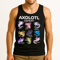 Cute Axolotl For & Or  - Axolotl Tank Top
