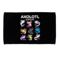 Cute Axolotl For & Or  - Axolotl Microfiber Hand Towel