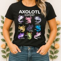Cute Axolotl For & Or  - Axolotl Womens T-Shirt