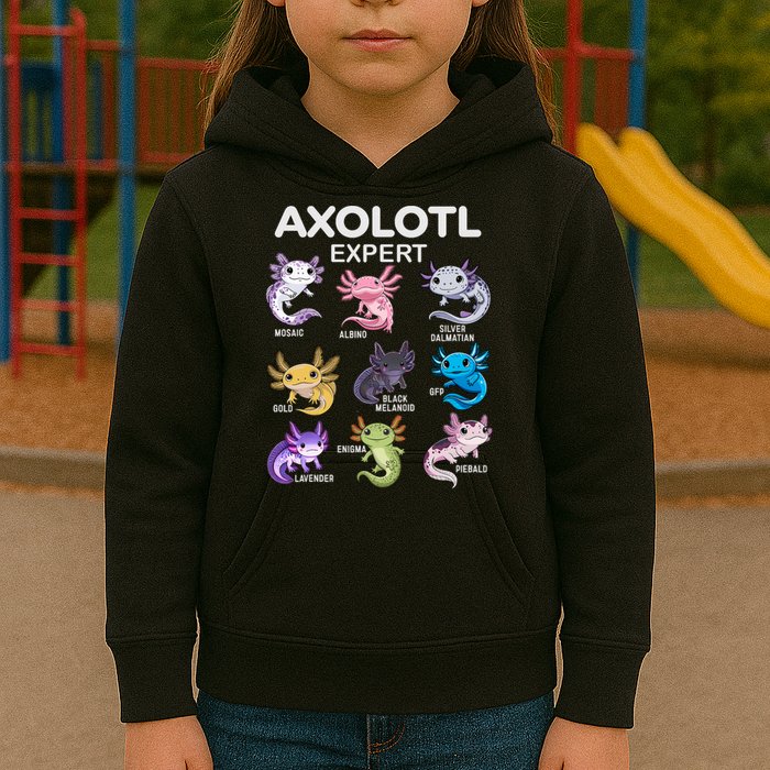 Cute Axolotl For & Or  - Axolotl Kids Hoodie