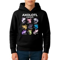 Cute Axolotl For & Or  - Axolotl Kids Hoodie