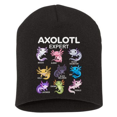 Cute Axolotl For & Or  - Axolotl Short Acrylic Beanie