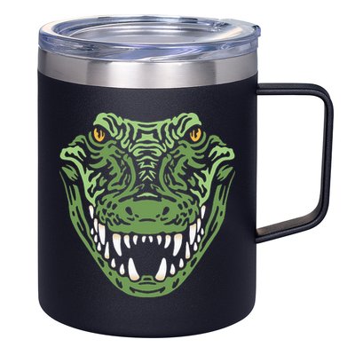 Crocodile Alligator Face Crocodiles Gator 12oz Stainless Steel Coffee Mug