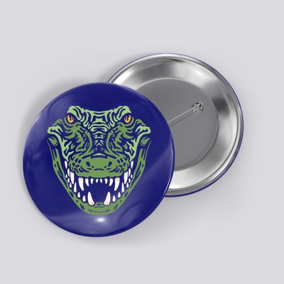 Crocodile Alligator Face Crocodiles Gator Button
