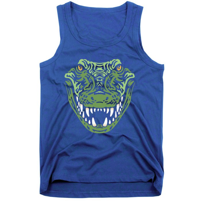 Crocodile Alligator Face Crocodiles Gator Tank Top