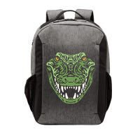 Crocodile Alligator Face Crocodiles Gator Vector Backpack