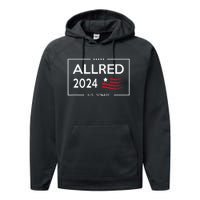 Colin Allred For Senate Texas 2024 Performance Fleece Hoodie