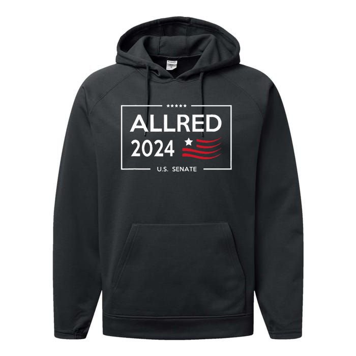 Colin Allred For Senate Texas 2024 Performance Fleece Hoodie