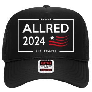 Colin Allred For Senate Texas 2024 High Crown Mesh Back Trucker Hat