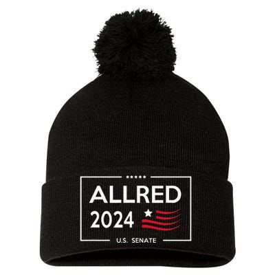 Colin Allred For Senate Texas 2024 Pom Pom 12in Knit Beanie