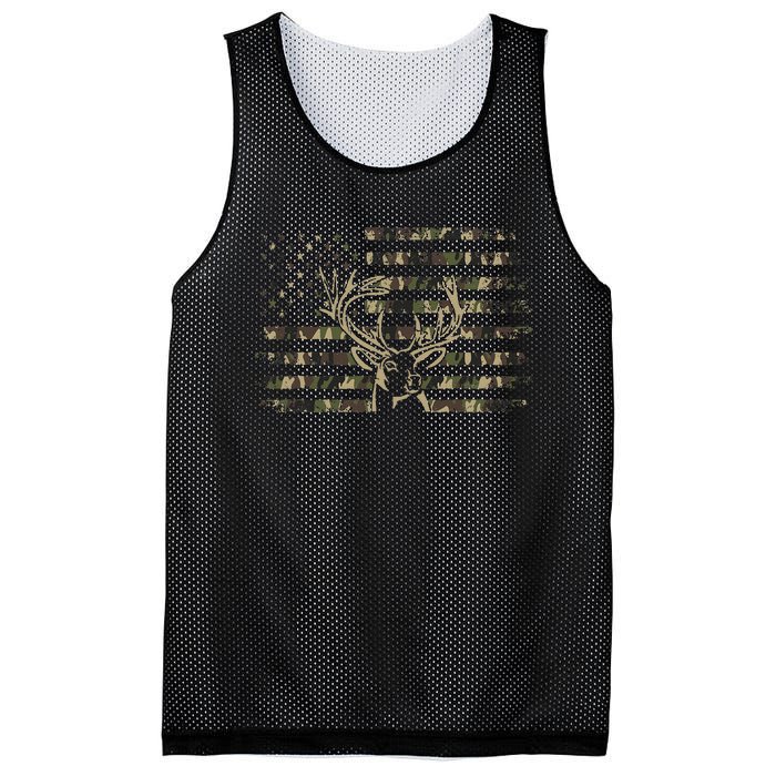 Camo American Flag Usa Camouflage Flag Outdoor Antlers Deer Mesh Reversible Basketball Jersey Tank