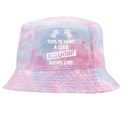 Cool Accountant Funny Saying Accountants Bookkeepers Tie-Dyed Bucket Hat