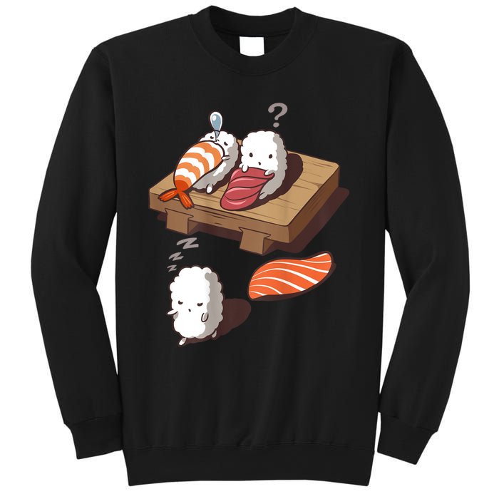 Cute And Funny Japanese Nigiri Sushi Sleepwalking Sweatshirt