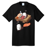 Cute And Funny Japanese Nigiri Sushi Sleepwalking Tall T-Shirt