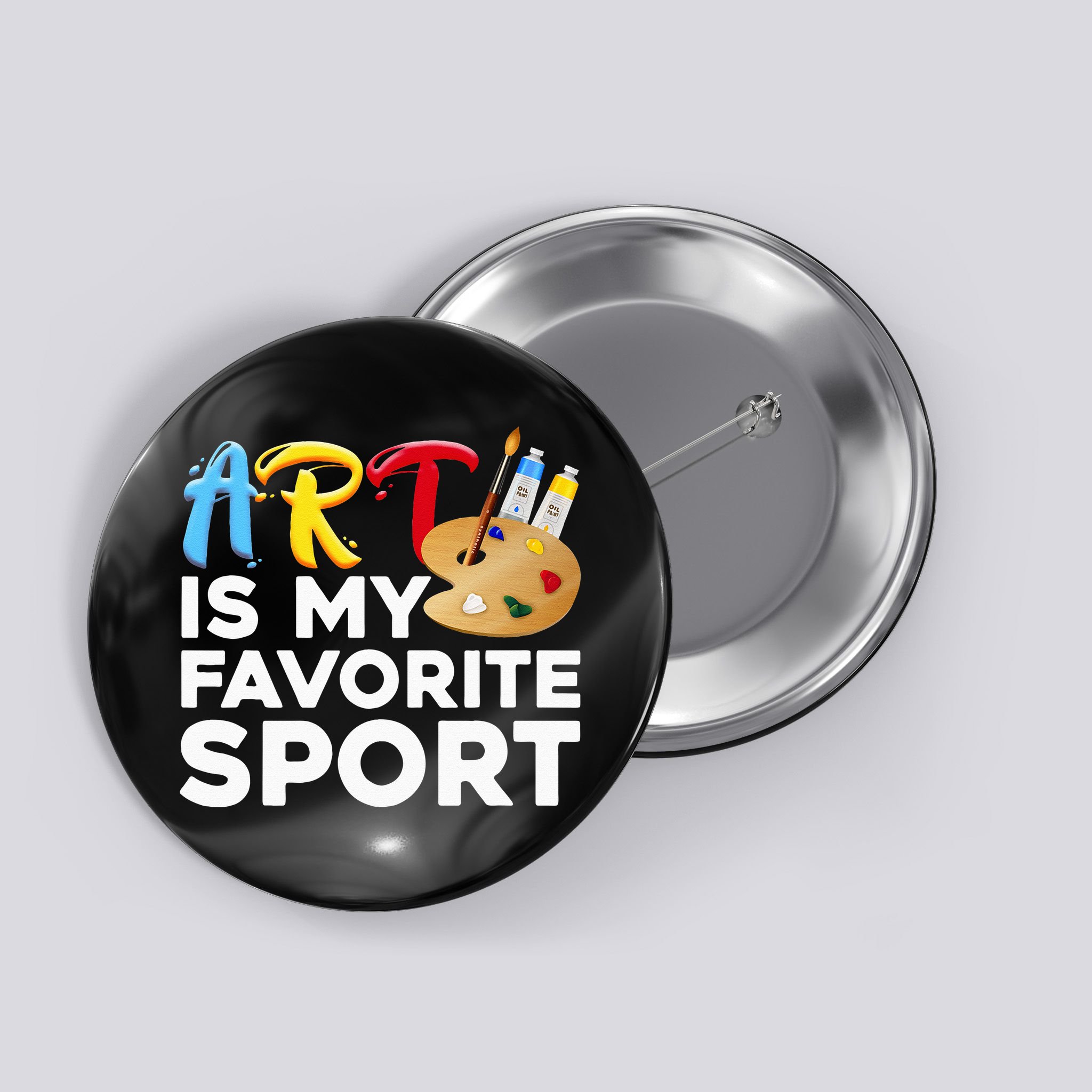 Cool Art For Wo Artist Painter Art Teacher Painting Button
