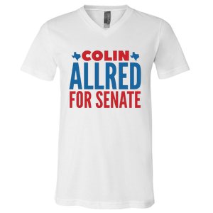 Colin Allred For Senate V-Neck T-Shirt