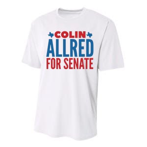 Colin Allred For Senate Performance Sprint T-Shirt