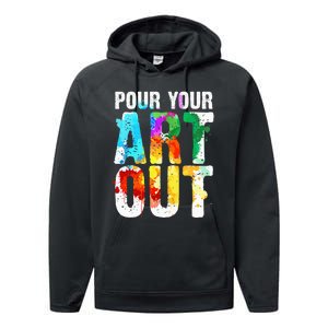 Cool Artist For Wo Painter Art Teacher Paint Artists Performance Fleece Hoodie