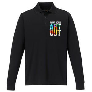 Cool Artist For Wo Painter Art Teacher Paint Artists Performance Long Sleeve Polo