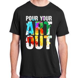 Cool Artist For Wo Painter Art Teacher Paint Artists Adult ChromaSoft Performance T-Shirt