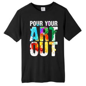 Cool Artist For Wo Painter Art Teacher Paint Artists Tall Fusion ChromaSoft Performance T-Shirt