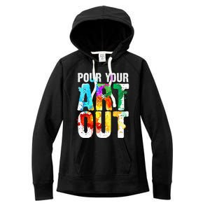 Cool Artist For Wo Painter Art Teacher Paint Artists Women's Fleece Hoodie