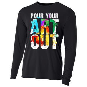 Cool Artist For Wo Painter Art Teacher Paint Artists Cooling Performance Long Sleeve Crew