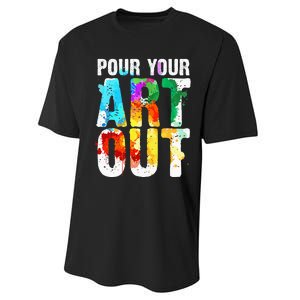 Cool Artist For Wo Painter Art Teacher Paint Artists Performance Sprint T-Shirt