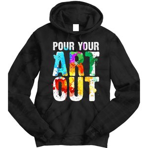 Cool Artist For Wo Painter Art Teacher Paint Artists Tie Dye Hoodie